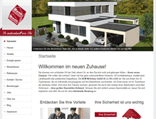 Tablet Screenshot of bem-wohnbau.de